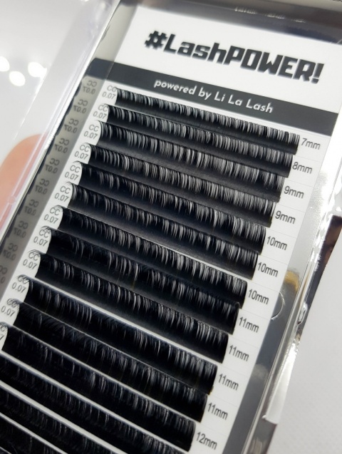 OUTLET Próbka Rzęs #LashPOWER! - skręt D