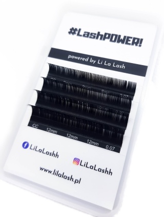 OUTLET Próbka Rzęs #LashPOWER! - skręt D