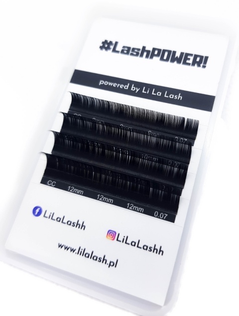 OUTLET Próbka Rzęs #LashPOWER! - skręt D