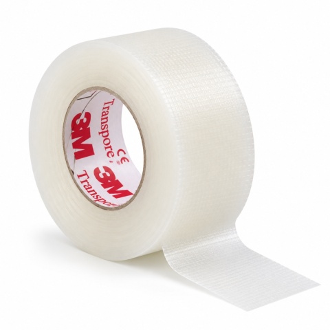 Taśma 3M Transpore 2,5cm/9,1m